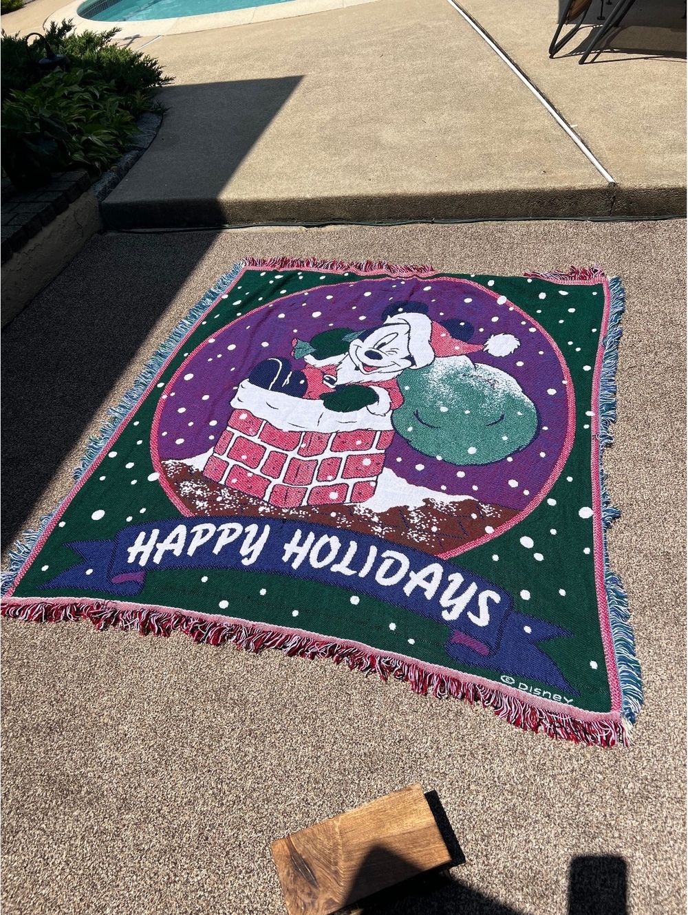 disney throw woven blanket
